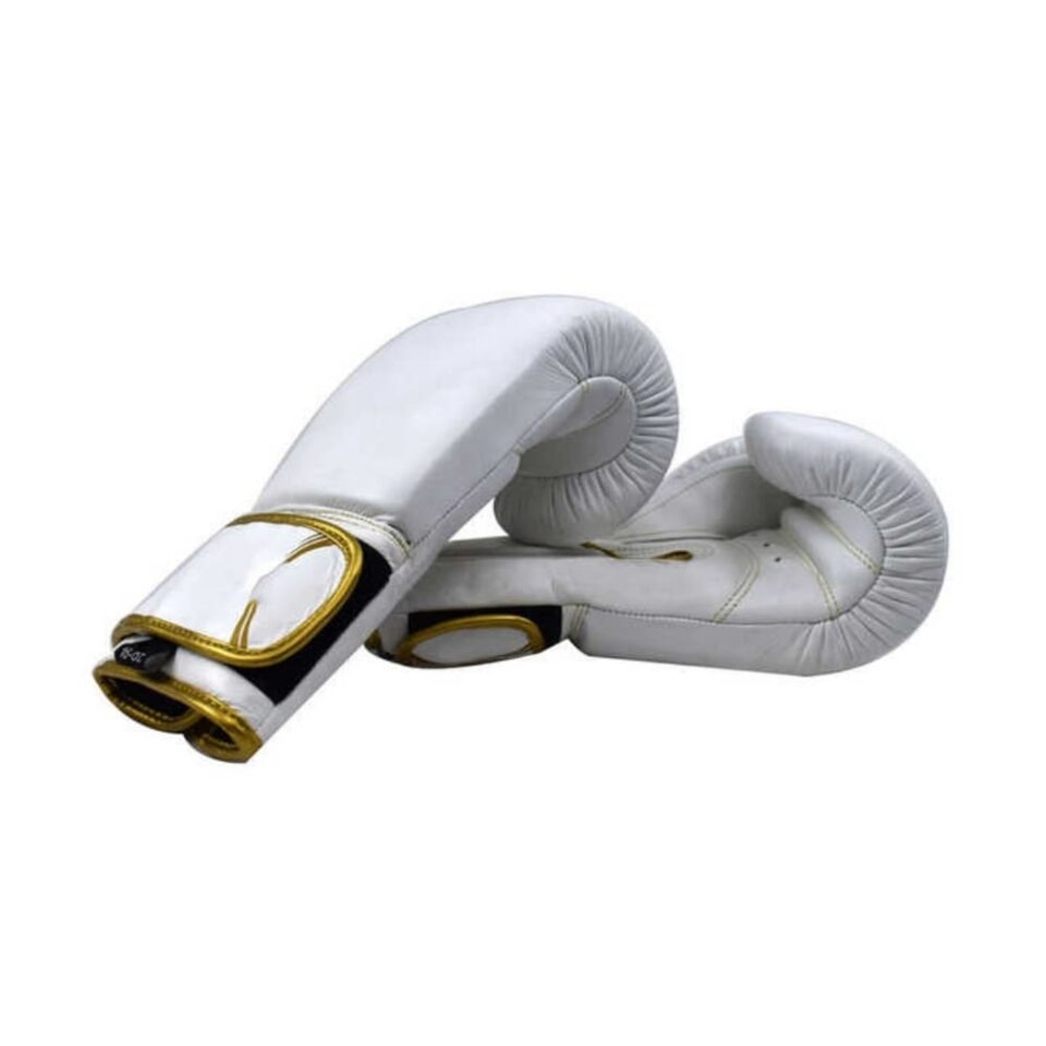 White Boxing Gloves 1